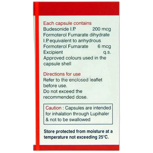 budamate 100mcg transcap 30's